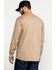 Image #2 - Cody James Men's FR Logo Long Sleeve Work T-Shirt - Tall, Beige/khaki, hi-res