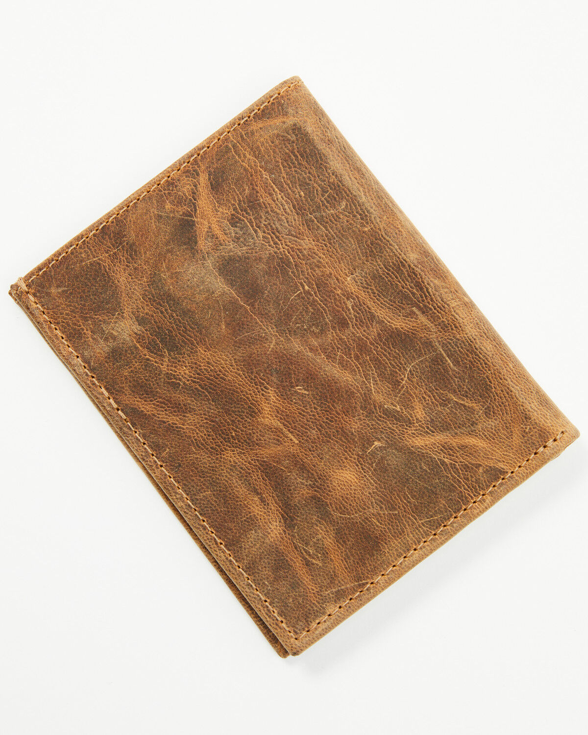 Image #3 - Cody James Black 1978® Men's Chapman Smooth Leather Bifold Wallet, Distressed Brown, hi-res
