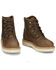Image #1 - Justin Men's 6" Maxwell Lace-Up Work Boots - Steel Toe, Brown, hi-res