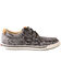 Image #2 - Twisted X Women's Snake Print Kicks Casual Shoes - Moc Toe, Black, hi-res