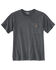Image #2 - Carhartt Men's Relaxed Fit Lightweight Short Sleeve Graphic T-Shirt, Dark Grey, hi-res