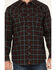 Image #3 - Cody James Men's FR Plaid Print Long Sleeve Snap Western Work Shirt, Black, hi-res