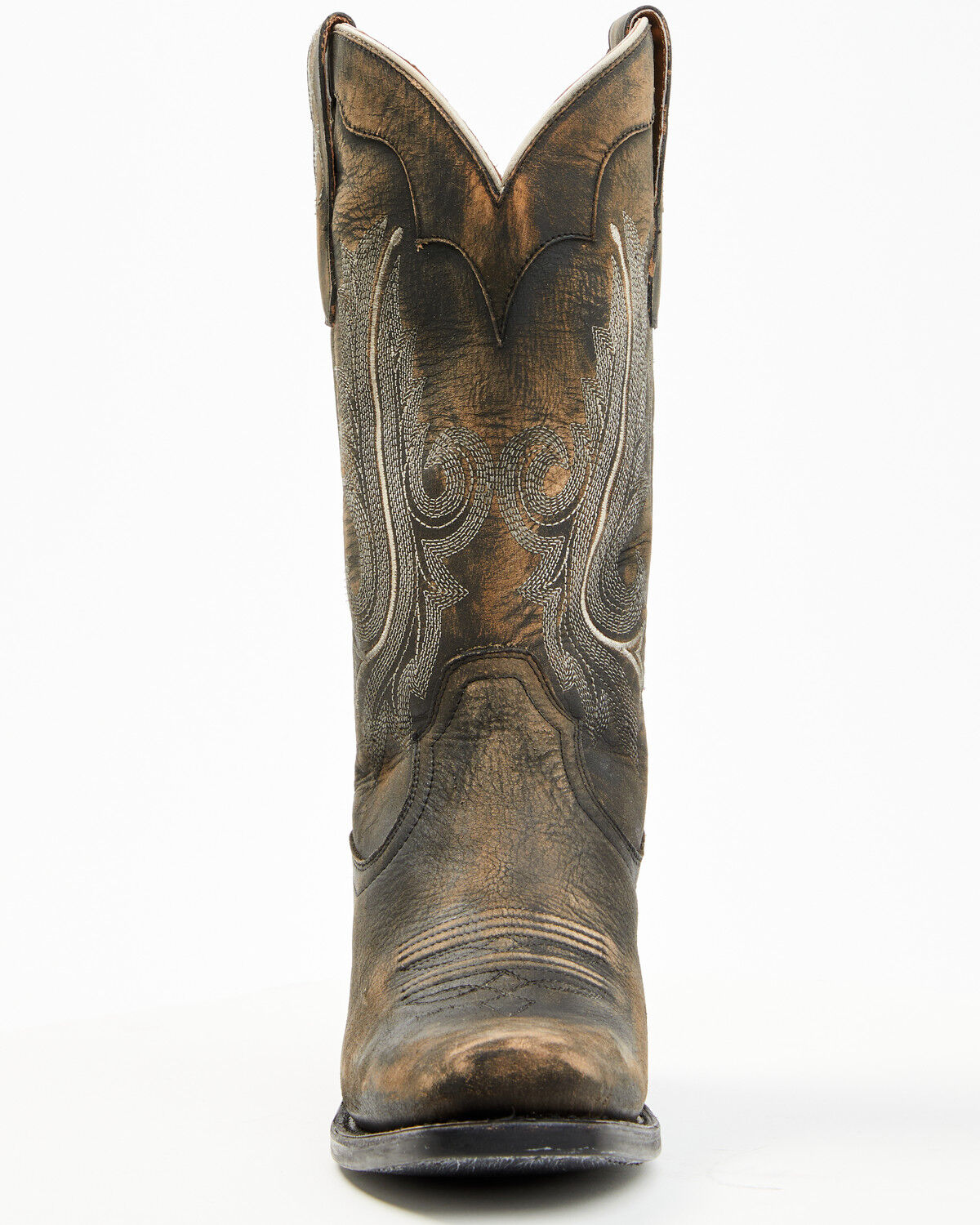 Image #4 - Idyllwind Women's Lawless Distressed Western Boots - Square Toe, Black, hi-res