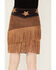Image #4 - Vocal Women's Star Fringe Skirt, Black, hi-res