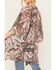 Image #4 - Shyanne Women's Pec Printed Bohemian Cami / Kimono Set, Pecan, hi-res