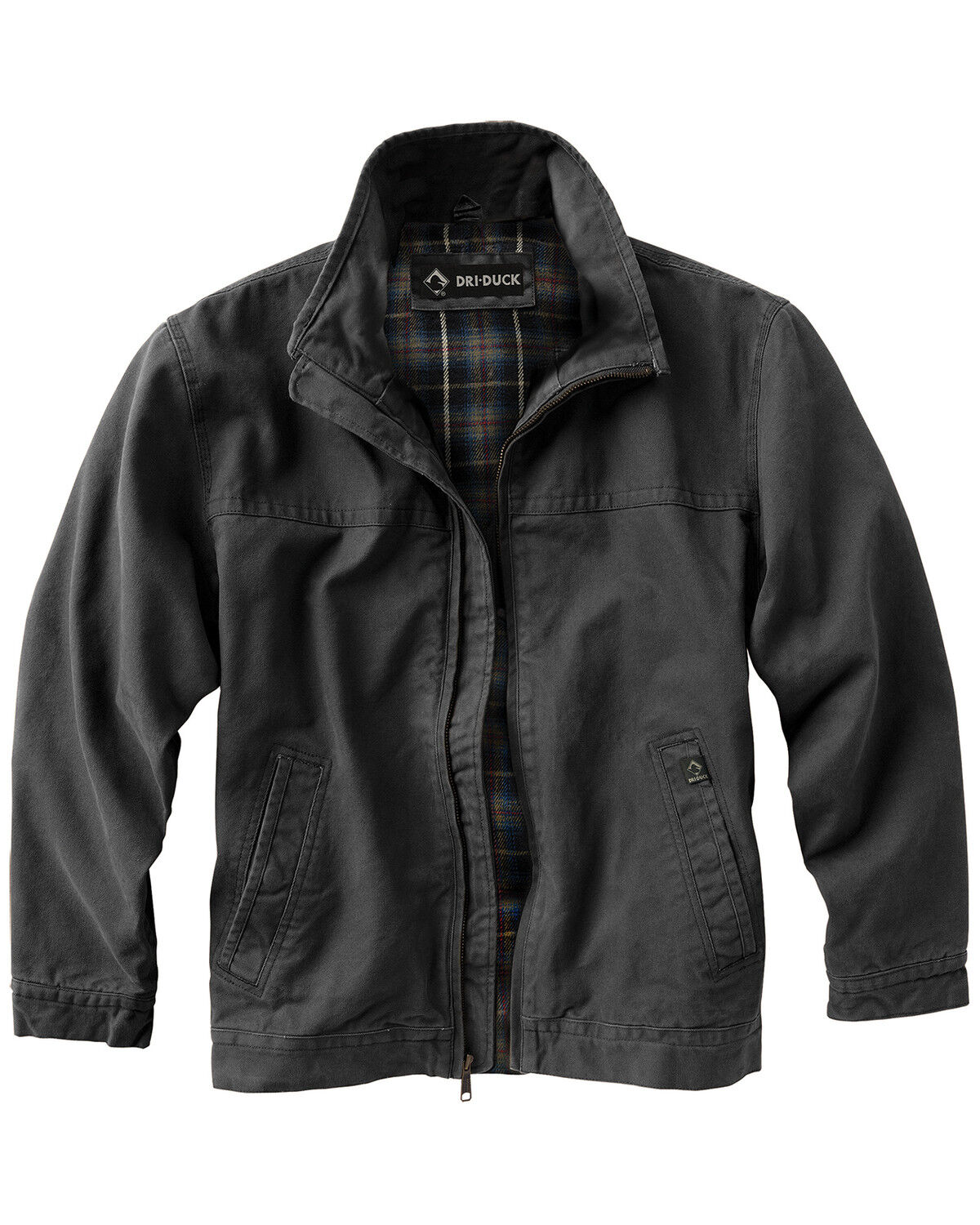 Image #1 - Dri Duck Men's Maverick Work Jacket - Big and Tall, Charcoal Grey, hi-res