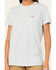 Image #3 - Ariat Women's Rebar Cotton Strong Short Sleeve Work Tee, Blue, hi-res