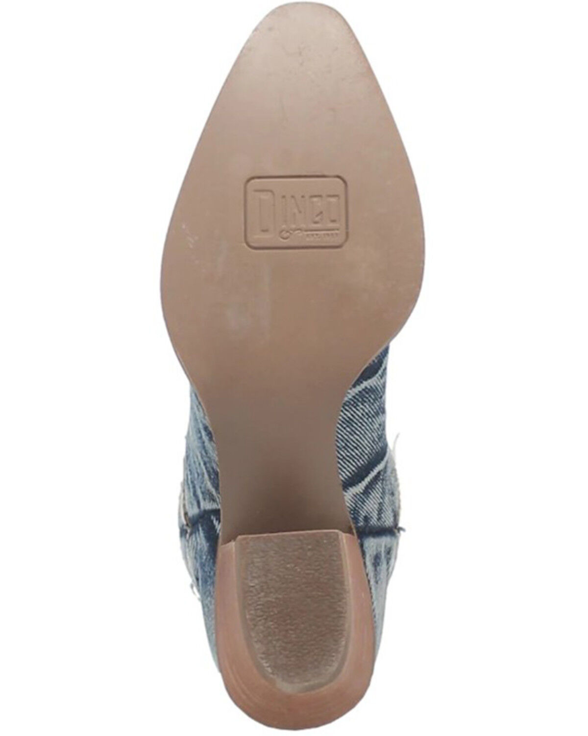 Image #7 - Dingo Women's Y'all Need Dolly Western Boots - Snip Toe, Blue, hi-res