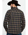 Outback Trading Co. Men's Bowman Workman Flannel Shirt , Navy, hi-res