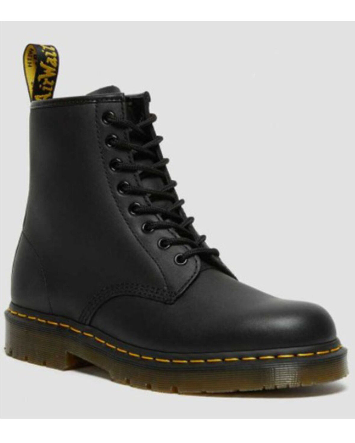 Image #1 - Dr. Martens 1460 Industrial Lace-Up Boots - Soft Toe, Black, hi-res