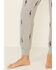 PJ Salvage Women's Lightning Bolt Sweatpants, Heather Grey, hi-res