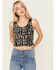 Image #2 - Idyllwind Women's Rhett The West Was Wild Graphic Rib Knit Tank, Black, hi-res