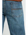Cody James Men's Bozeman Medium Wash Stretch Slim Bootcut Jeans , Indigo, hi-res
