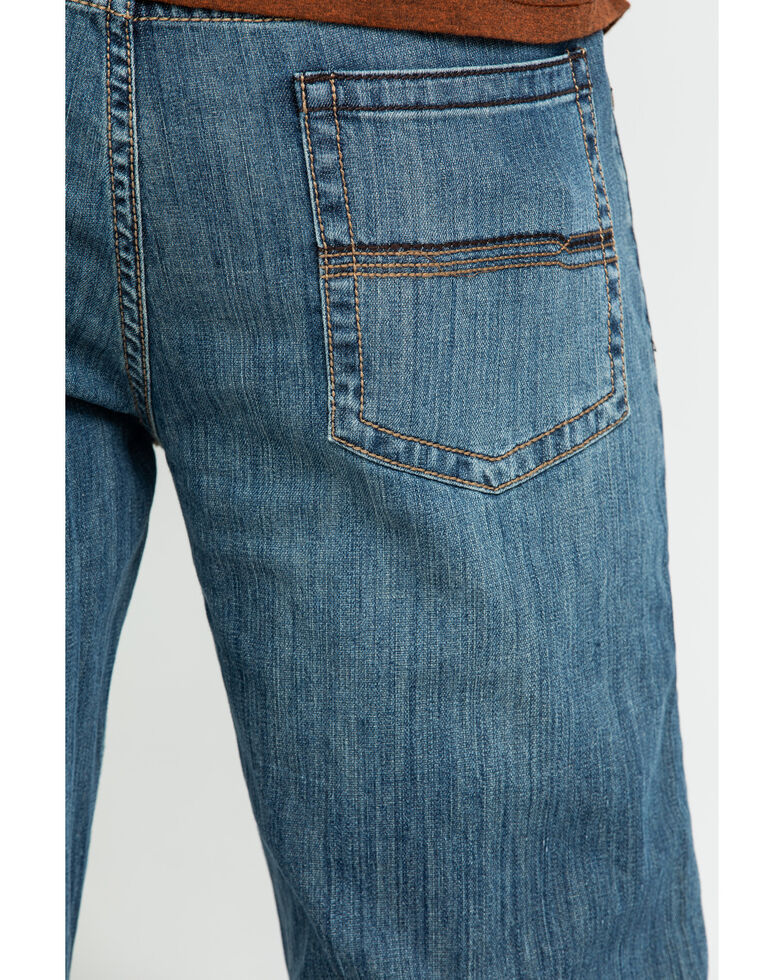 Cody James Men's Bozeman Medium Wash Stretch Slim Bootcut Jeans , Indigo, hi-res