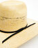 Image #2 - Rodeo King 25X Straw Cowboy Hat, Black, hi-res