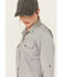 Image #2 - Ariat Women's Rebar Made Tough VentTEK Long Sleeve Work Shirt, Charcoal, hi-res