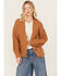 Image #1 - Cotton & Rye Women's Cactus Button Cardigan, Gold, hi-res