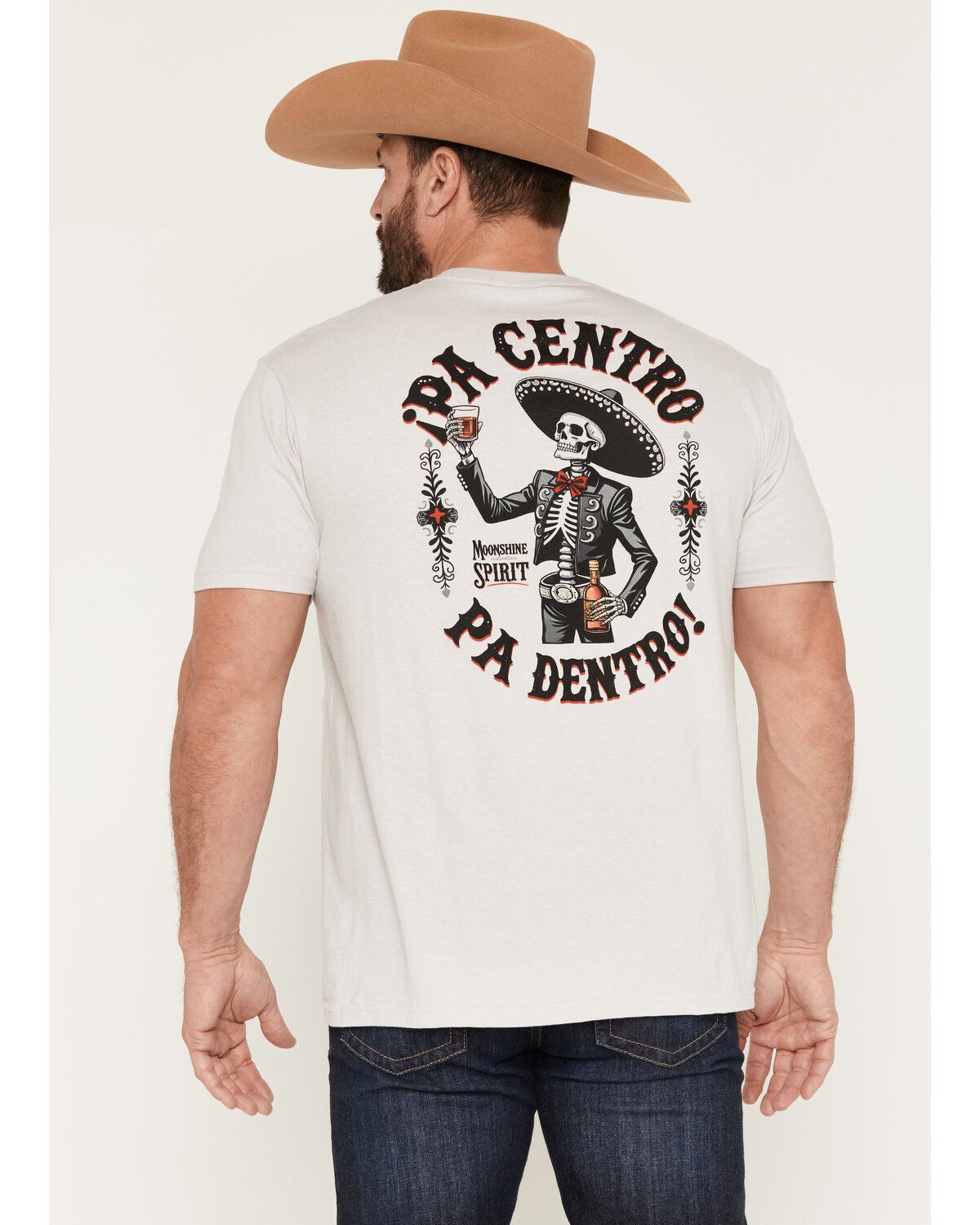 Image #1 - Moonshine Spirit&reg; Men's Dentro Short Sleeve Graphic T-Shirt, Cream, hi-res