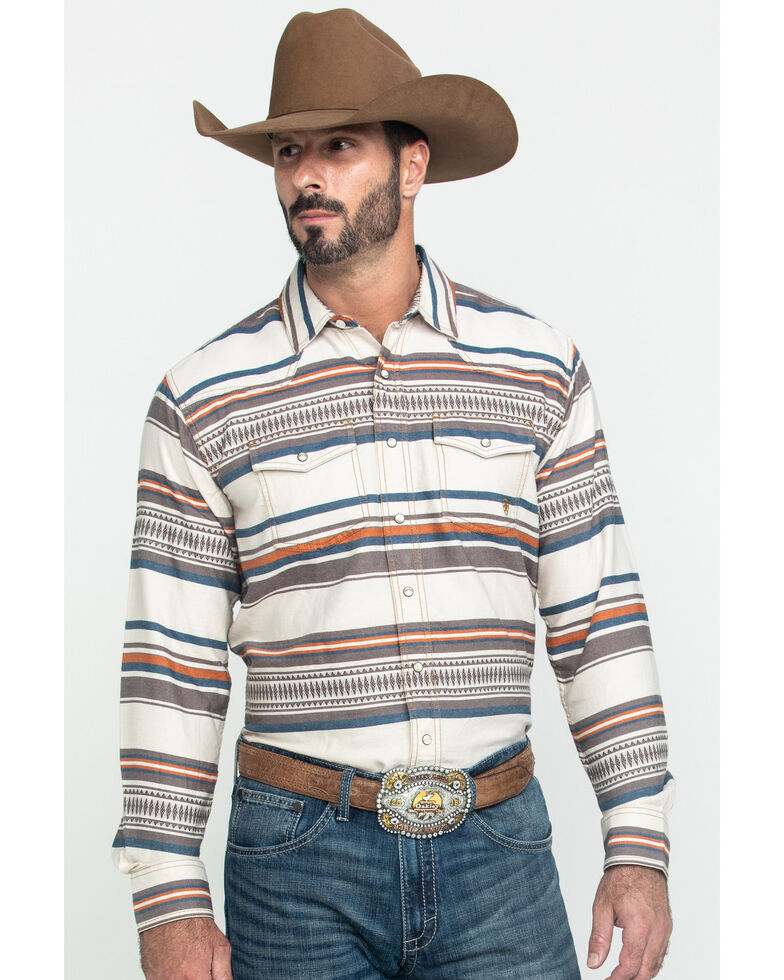 Ariat Men S Johndale Retro Striped Long Sleeve Western Shirt