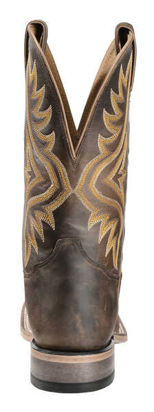 Image #14 - Tony Lama Men's Worn Goat Leather Americana Western Boots - Broad Square Toe, Tan, hi-res