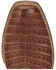 Image #6 - Tony Lama Men's Buffed Exotic Caiman Western Boots - Broad Square Toe , Tan, hi-res