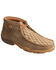 Twisted X Men's Driving Moccasin Shoes - Moc Toe, Brown, hi-res