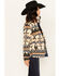 Image #2 - Idyllwind Women's Dowlan Southwestern Print Sherpa Jacket, Sand, hi-res