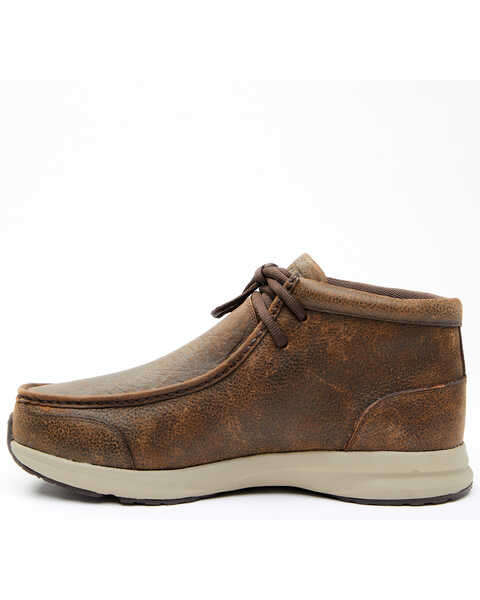 Image #4 - Ariat Men's Brody Casual Shoes - Moc Toe, Brown, hi-res