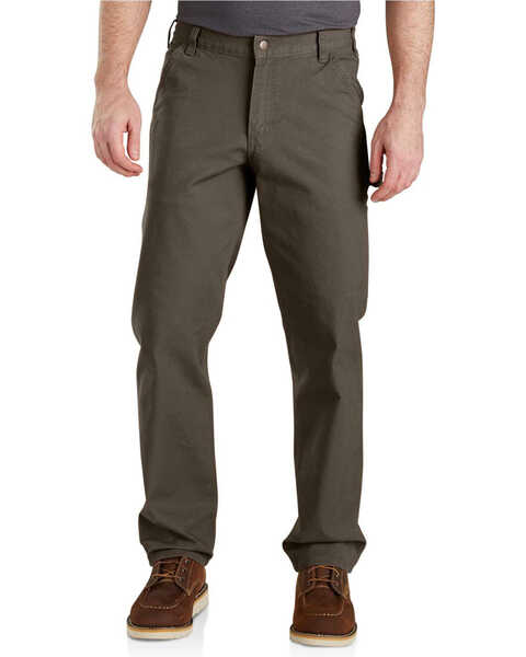 Image #1 - Carhartt Men's Rugged Flex Work Pants, Dark Grey, hi-res