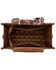 Image #3 - Wrangler Women's Bandana Paisley Print Crossbody Bag, Brown, hi-res