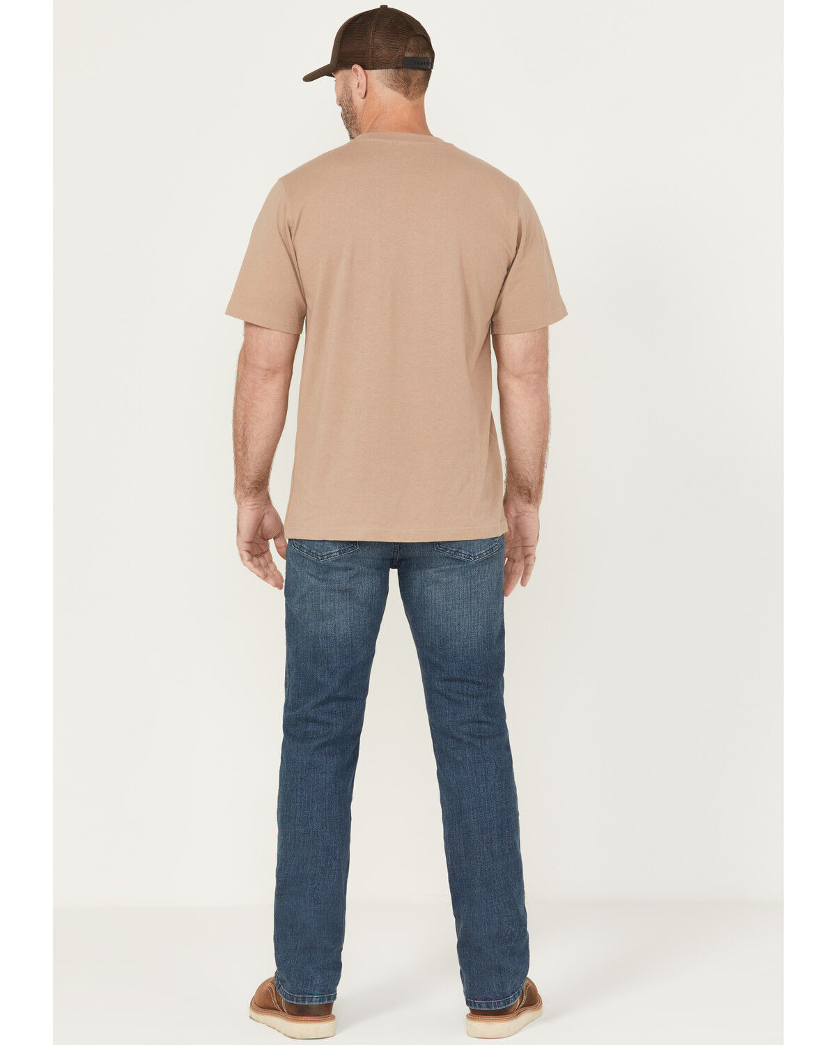 Image #3 - Hawx Men's Heritage Medium Wash Denim Work Jeans, Medium Wash, hi-res