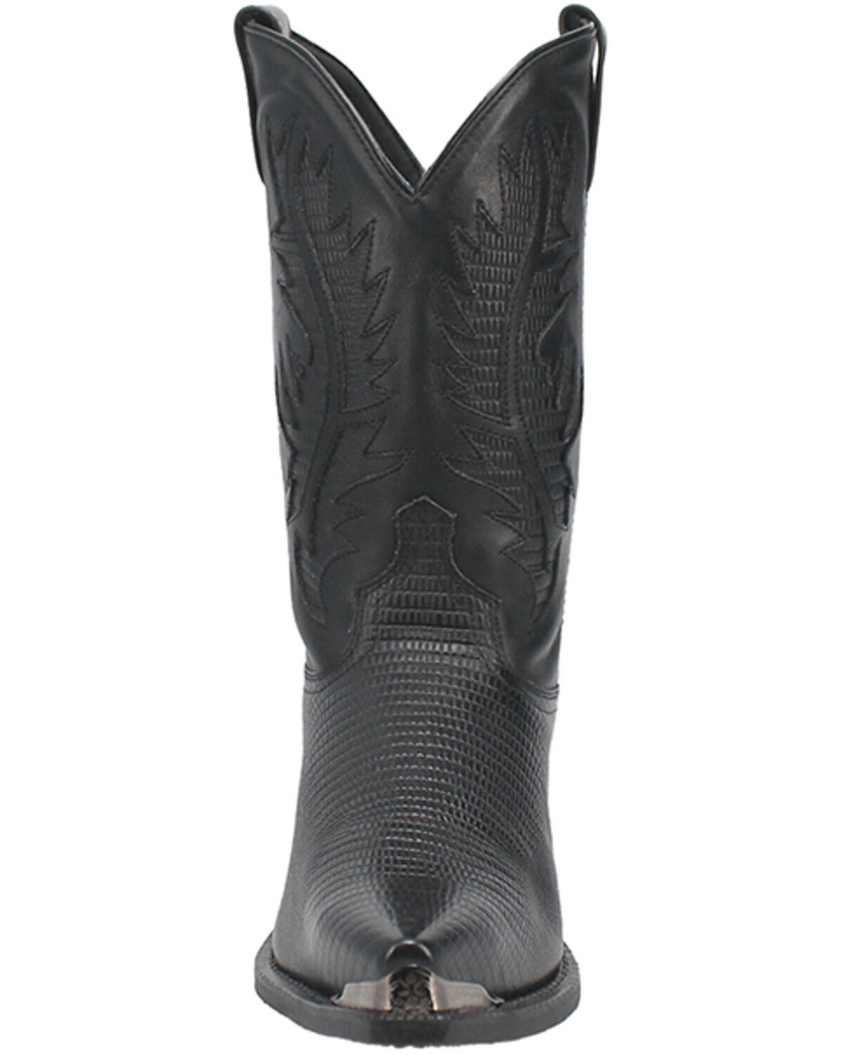 Image #4 - Laredo Men's Lizard Print Western Boot - Snip Toe, , hi-res