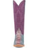 Image #4 - Dingo Women's Caterina Western Boots - Snip Toe, Purple, hi-res