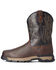 Image #2 - Ariat Men's Rebar Flex Waterproof Western Work Boots - Composite Toe, Brown, hi-res