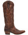 Image #2 - Lane Women's Cossette Western Boots - Snip Toe, Cognac, hi-res