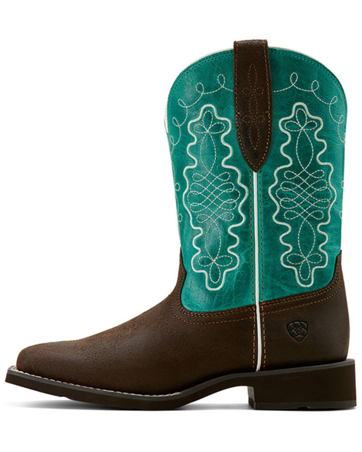 Image #2 - Ariat Women's Callie Performance Western Boots - Broad Square Toe, Brown, hi-res