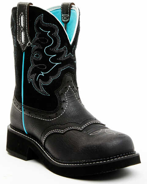 Shyanne Women's Fillies Rainie Western Boots - Round toe, Black, hi-res