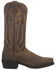 Image #2 - Dan Post Men's Earp Western Boots - Square Toe, Bay Apache, hi-res