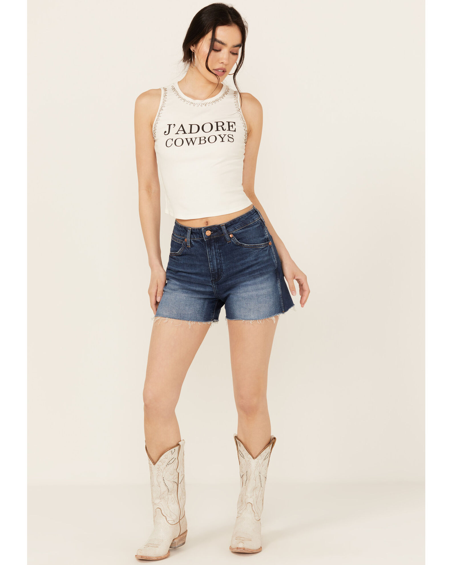 Cut off wrangler shorts cheap