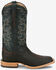 Image #2 - Tony Lama Men's Armando Exotic Shark Western Boots - Broad Square Toe, Chocolate, hi-res