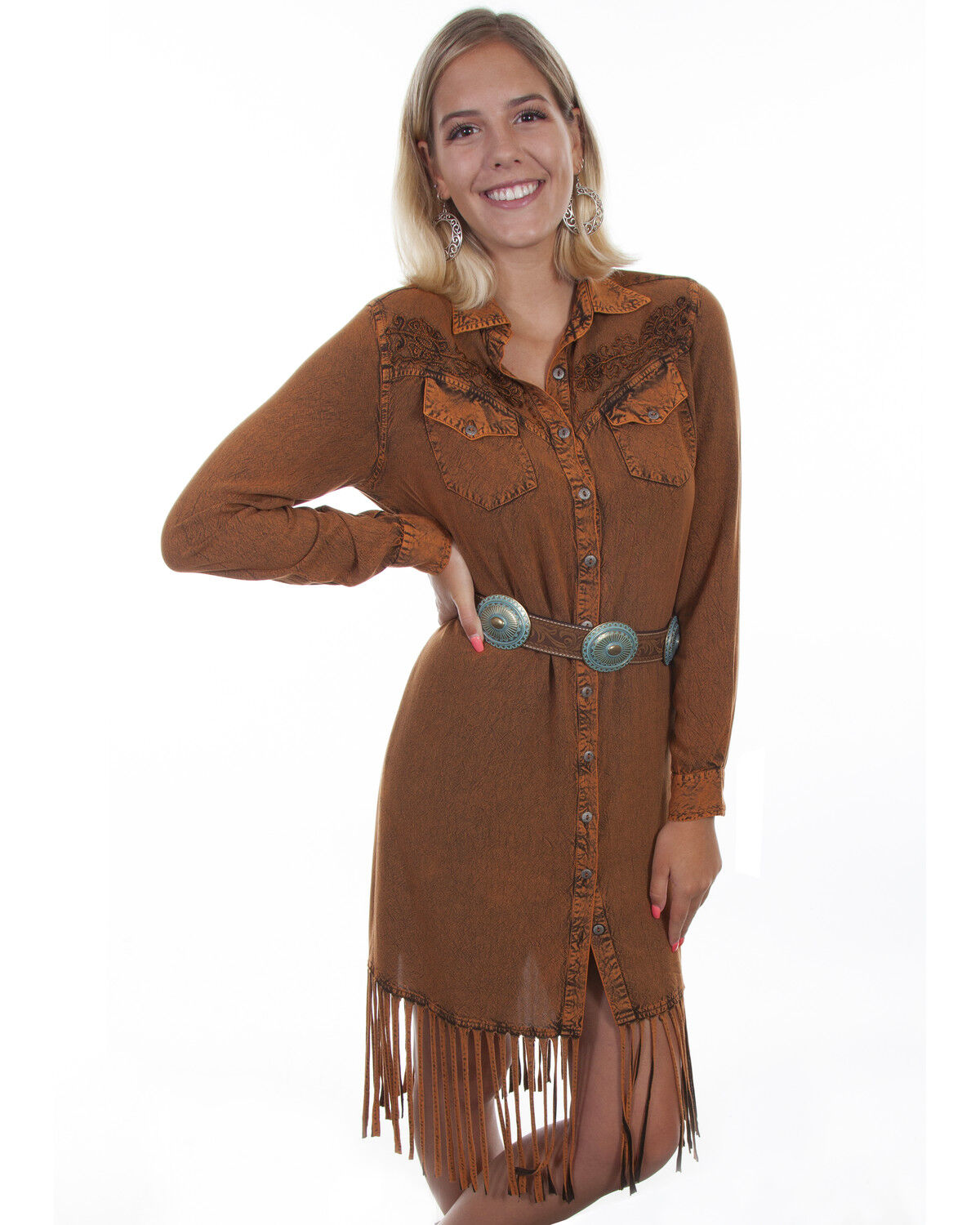 country fringe dress