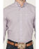 Image #3 - Ariat Men's Solid Long Sleeve Button-Down Western Shirt, Light Purple, hi-res