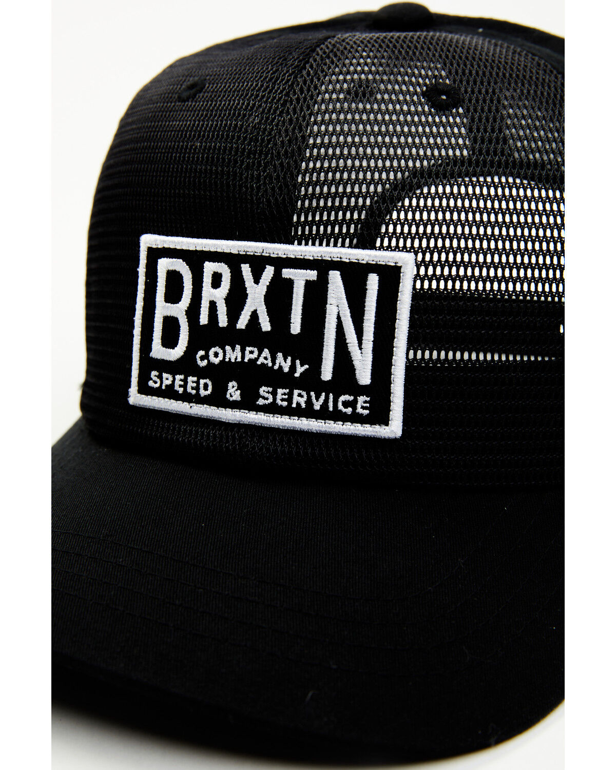 Image #2 - Brixton Men's Tune Up LP Ball Cap, Black, hi-res