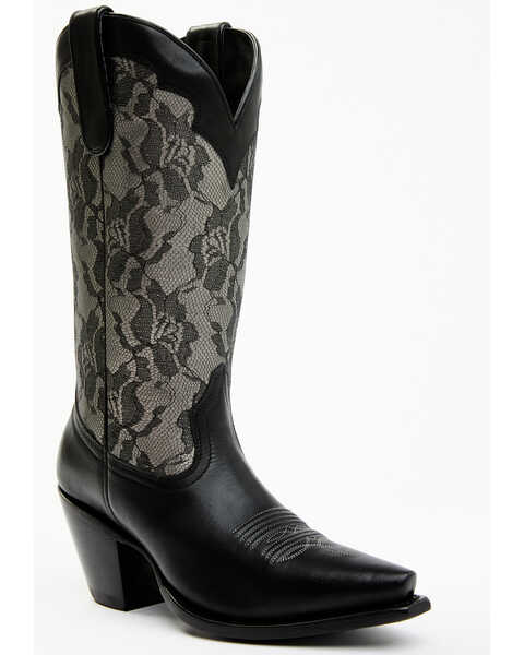Shyanne Women's Blaire Western Boots - Snip Toe, Black, hi-res