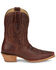 Image #2 - Tony Lama Women's Areli Western Booties - Snip Toe, Cognac, hi-res