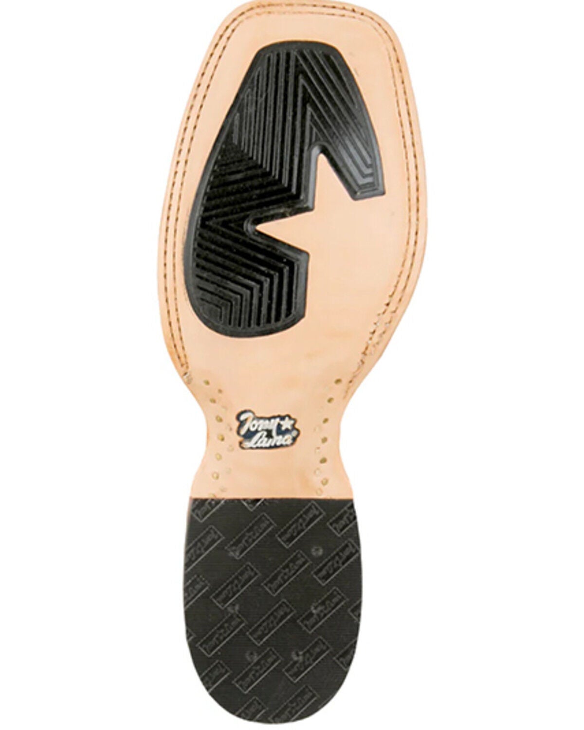 Image #5 - Tony Lama Men's Carlos Exotic Ostrich Western Boots - Broad Square Toe, Navy, hi-res