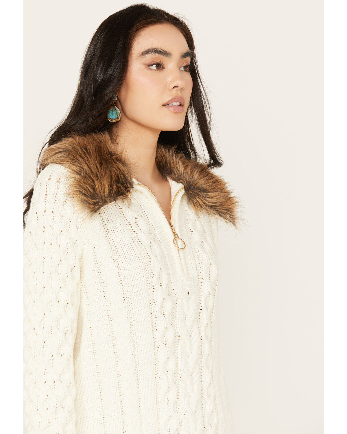Image #2 - Show Me You Mumu Women's Sun Valley Pullover Sweater, Cream, hi-res