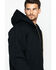 Carhartt Men's Duck Active Zip Front Work Jacket, Black, hi-res
