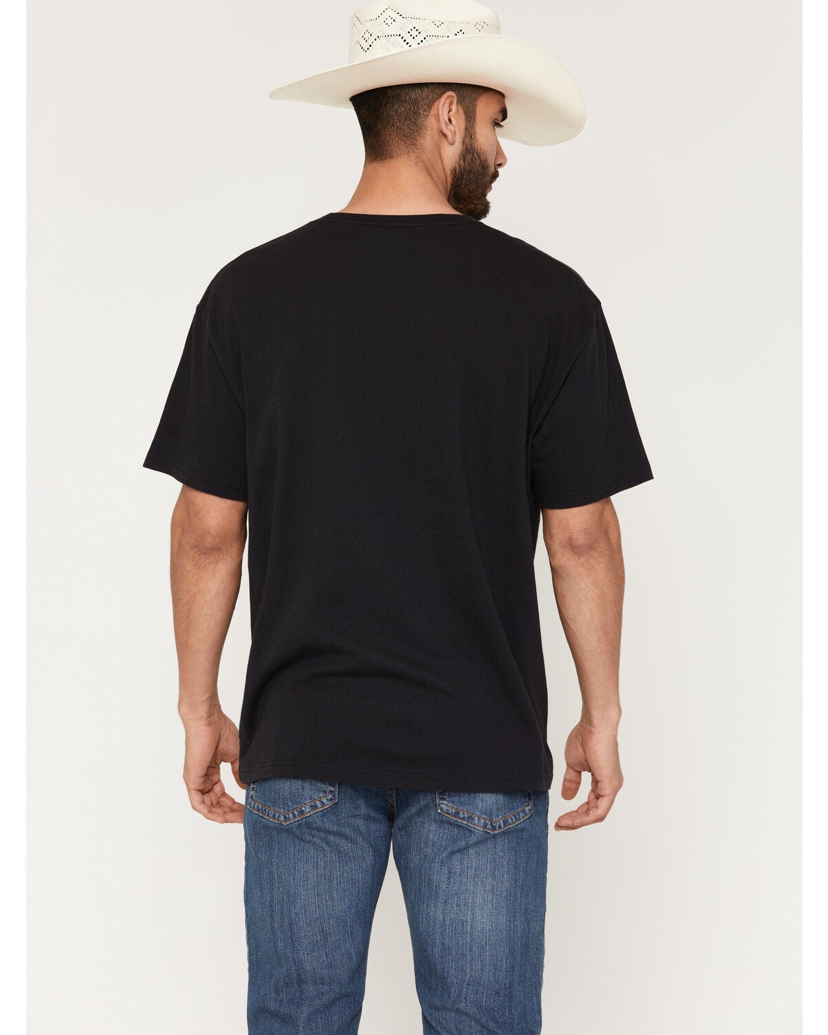 Image #4 - Wrangler Men's Cody Johnson Jump Short Sleeve Graphic T-Shirt, Black, hi-res