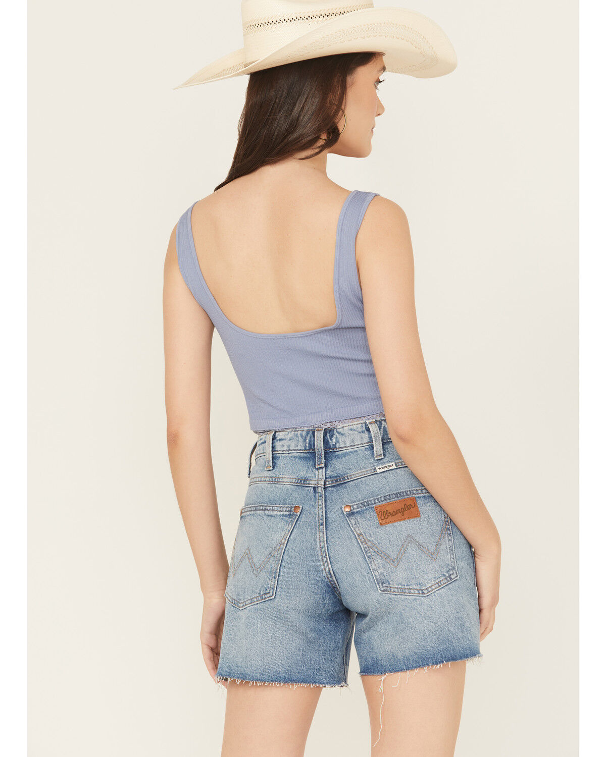 Image #4 - Fornia Women's Lace Trim Bralette, Blue, hi-res